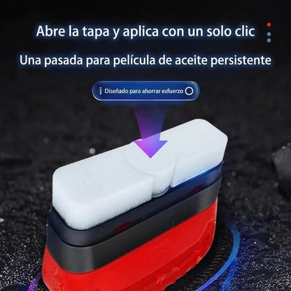 OnePass aplicación en parabrisas - resultado limpieza profunda